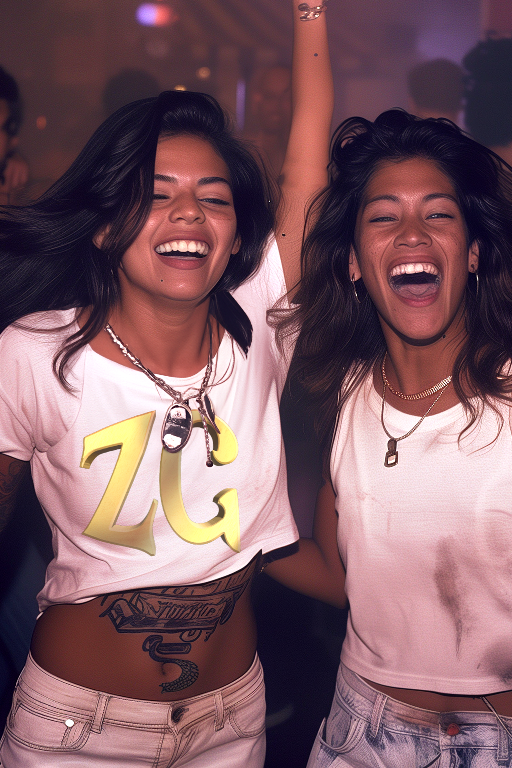 ZG LOGO - Womens White Tee