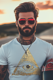 THE EYE OF DARIUS - Mens White Tee