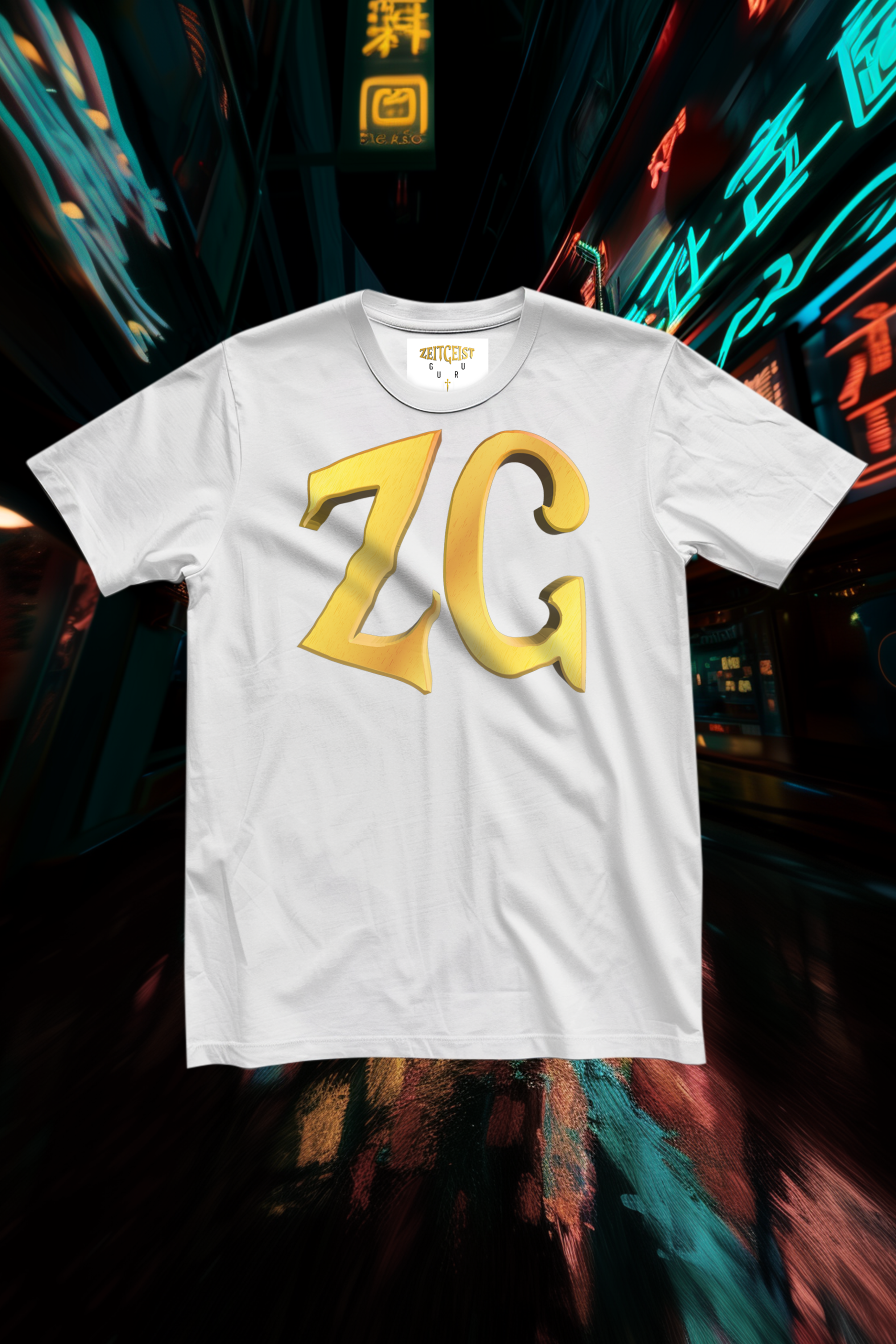 ZG LOGO - Womens White Tee