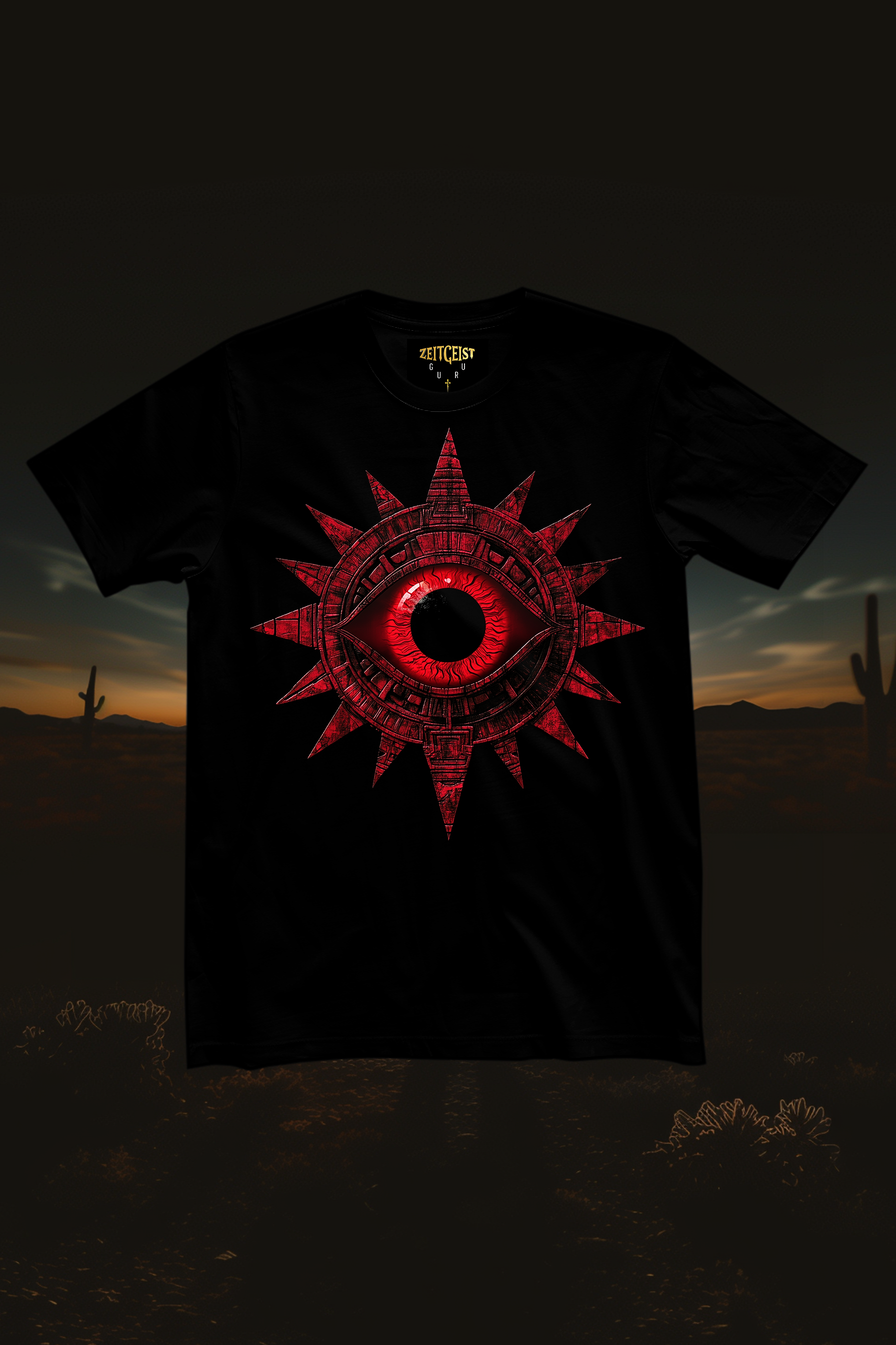 THE EYE OF CHANCE - Mens Black Tee