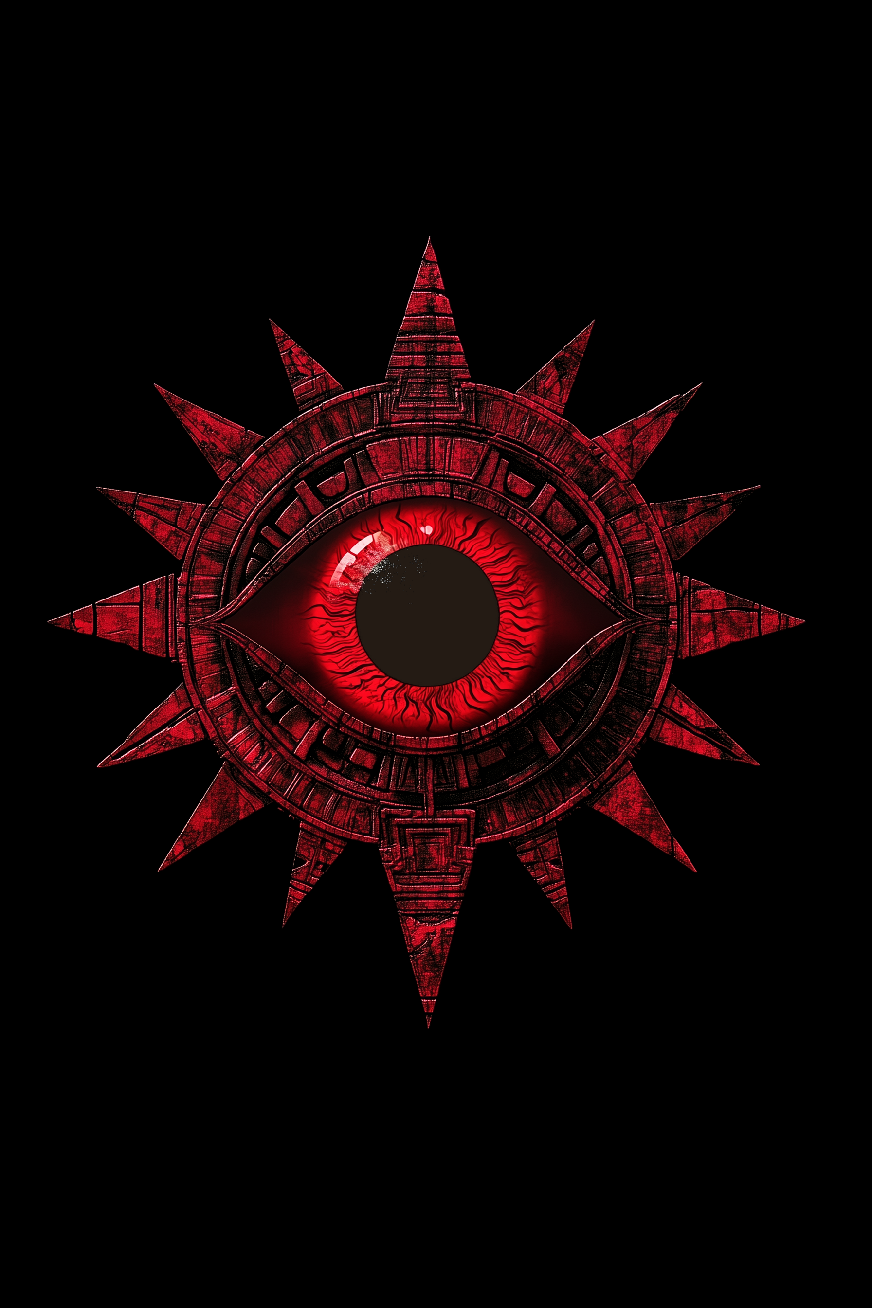 THE EYE OF CHANCE - Mens Black Tee