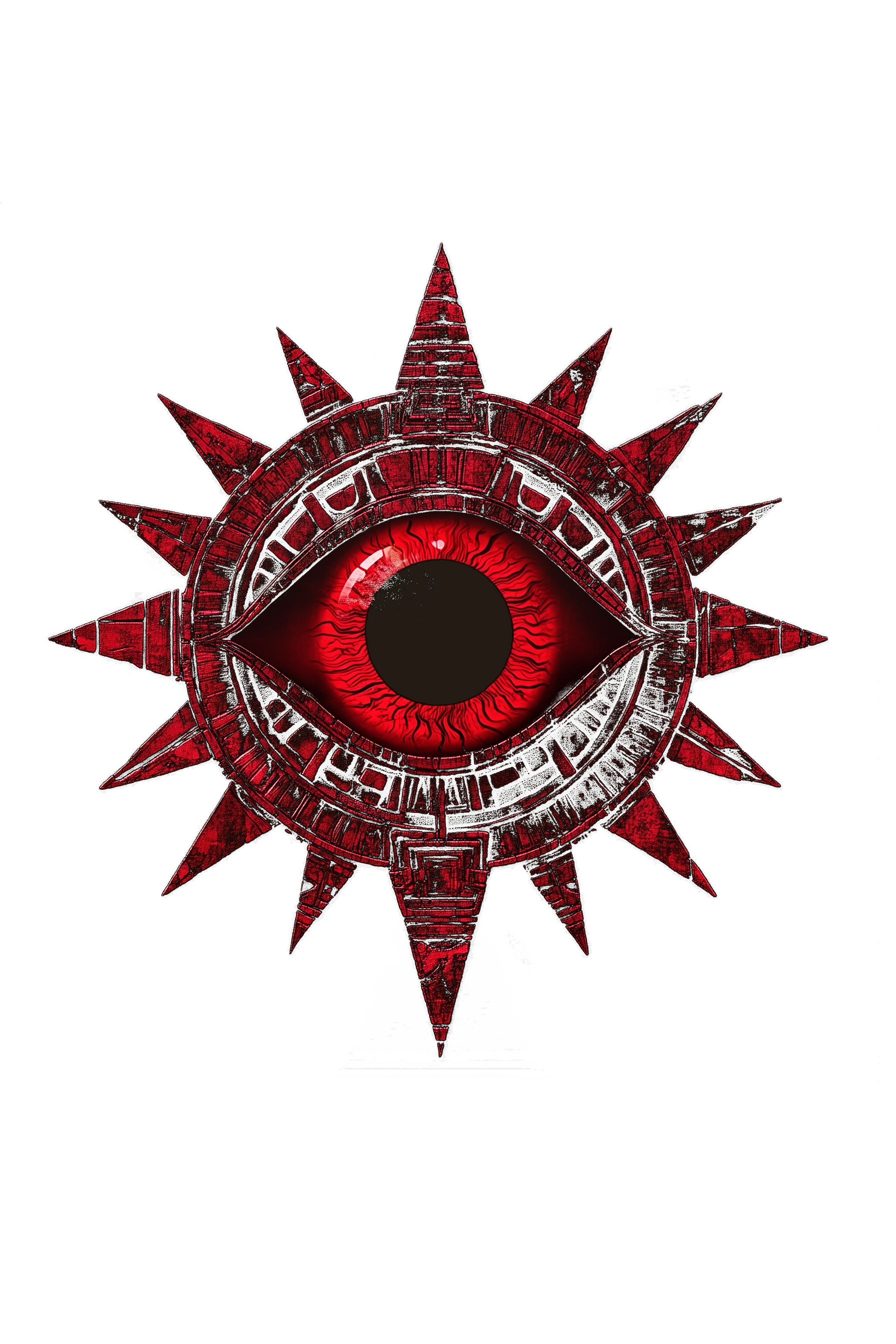 THE EYE OF CHANCE - Mens White Tee