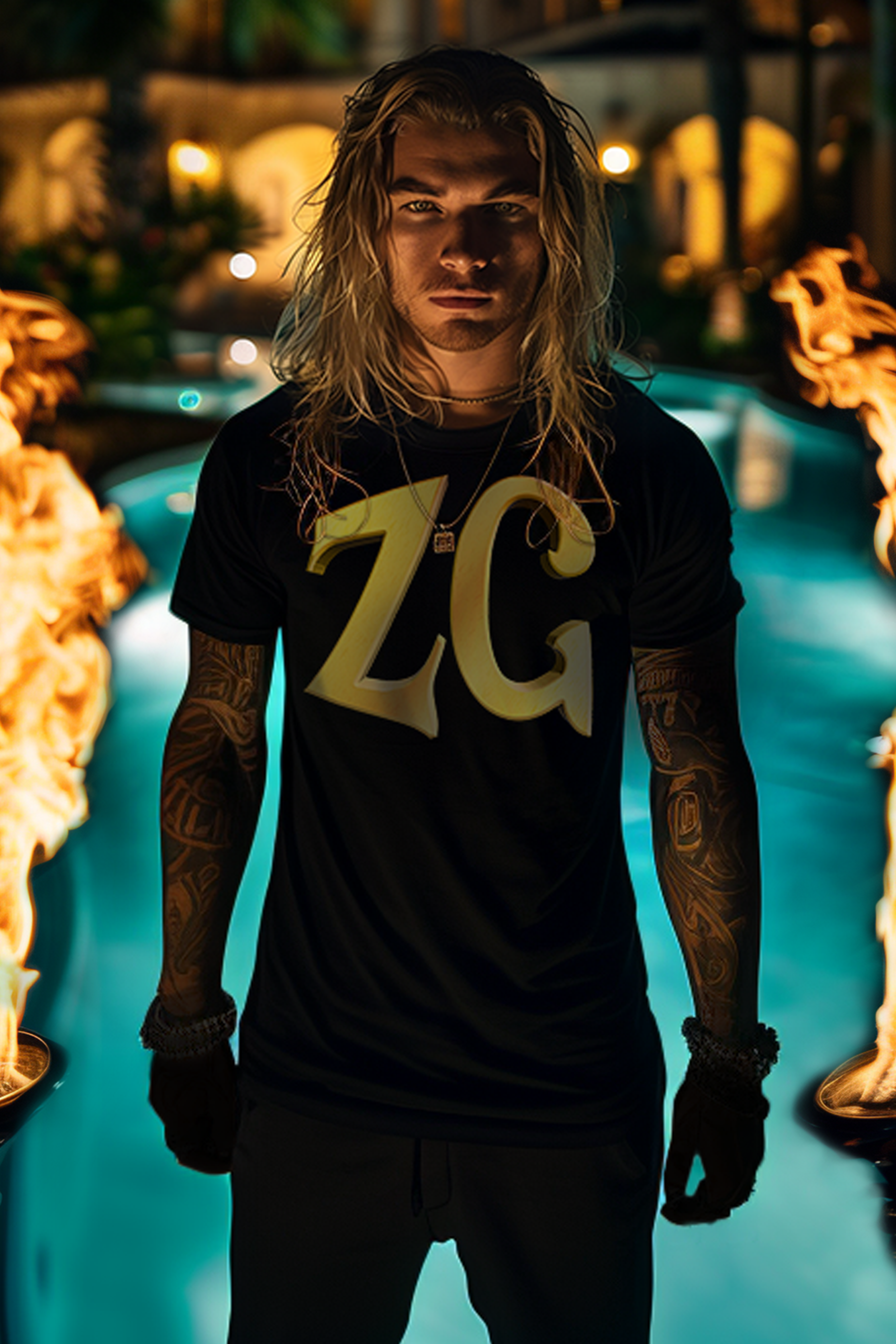 ZG LOGO - Mens Black Tee