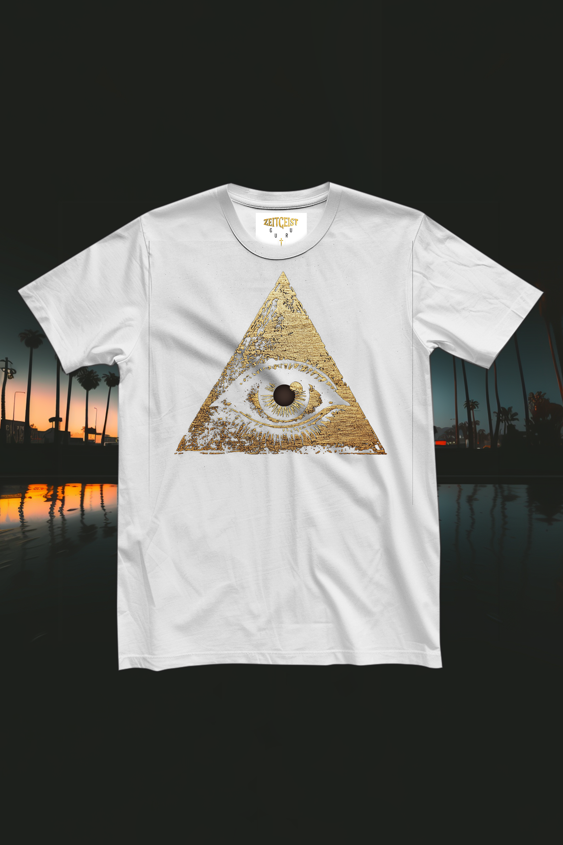 THE EYE OF DARIUS - Mens White Tee