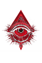 THE EYE OF GEORGE - Mens White Tee