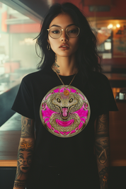 DEADLY VIPER CLUB - Womens Black Tee