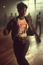 WHILE WE'RE ALIVE - Womens White Tee