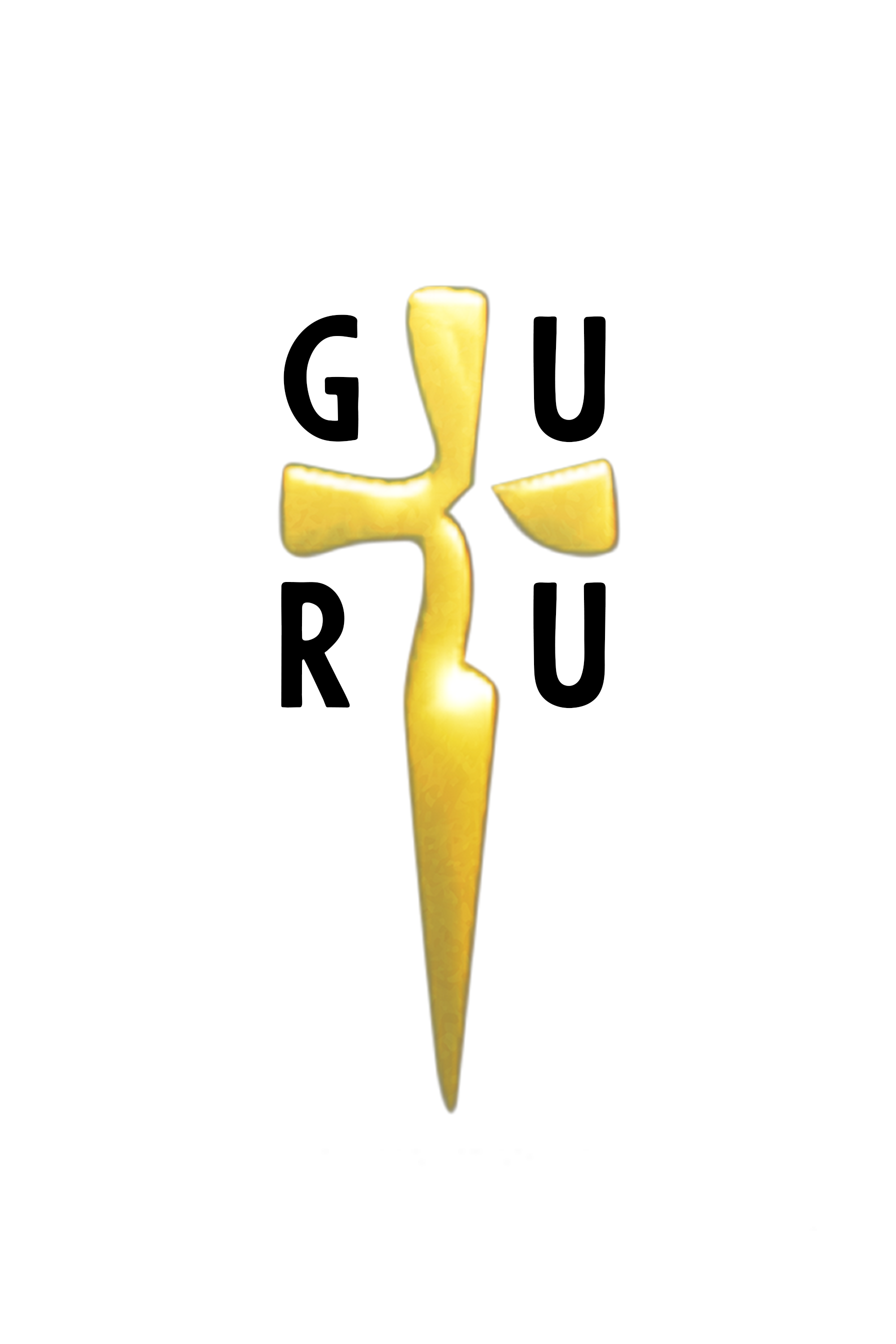 GURU BLADE - Womens White Tee