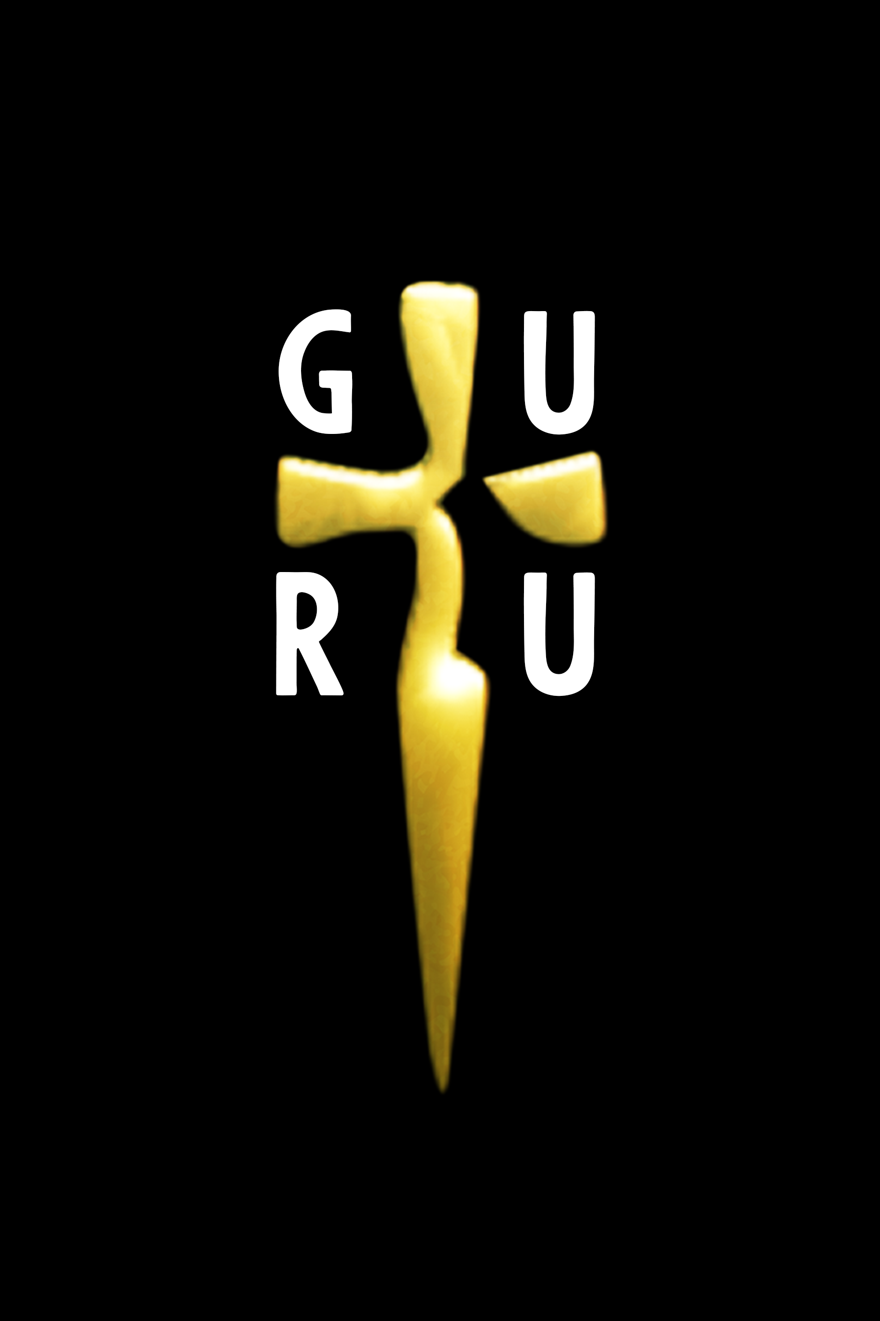GURU BLADE - Womens Black Tee