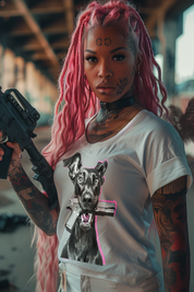 GOOD DOGGIE - Womens White Tee