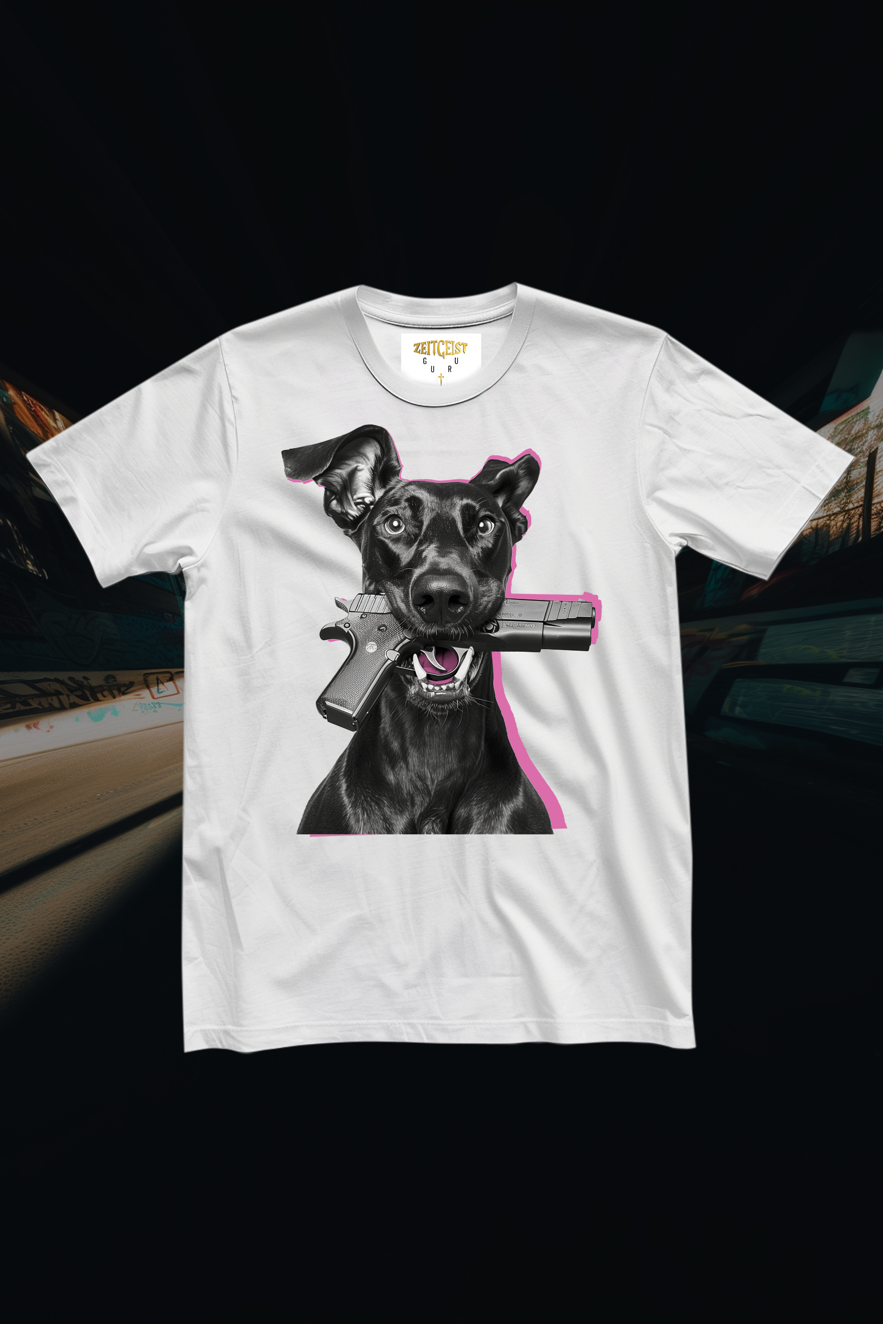 GOOD DOGGIE - Womens White Tee