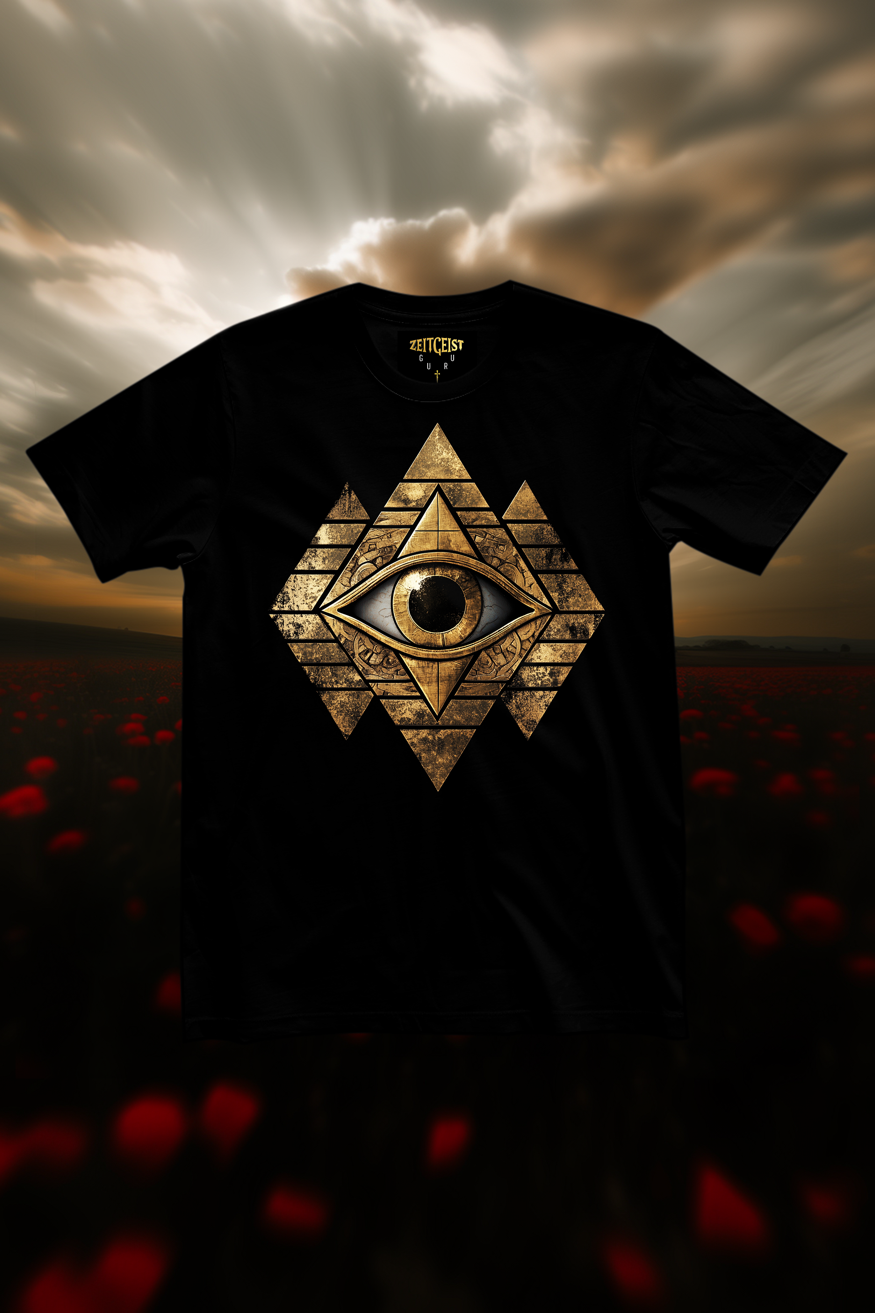 THE EYE OF MAEVE - Womens Black Tee