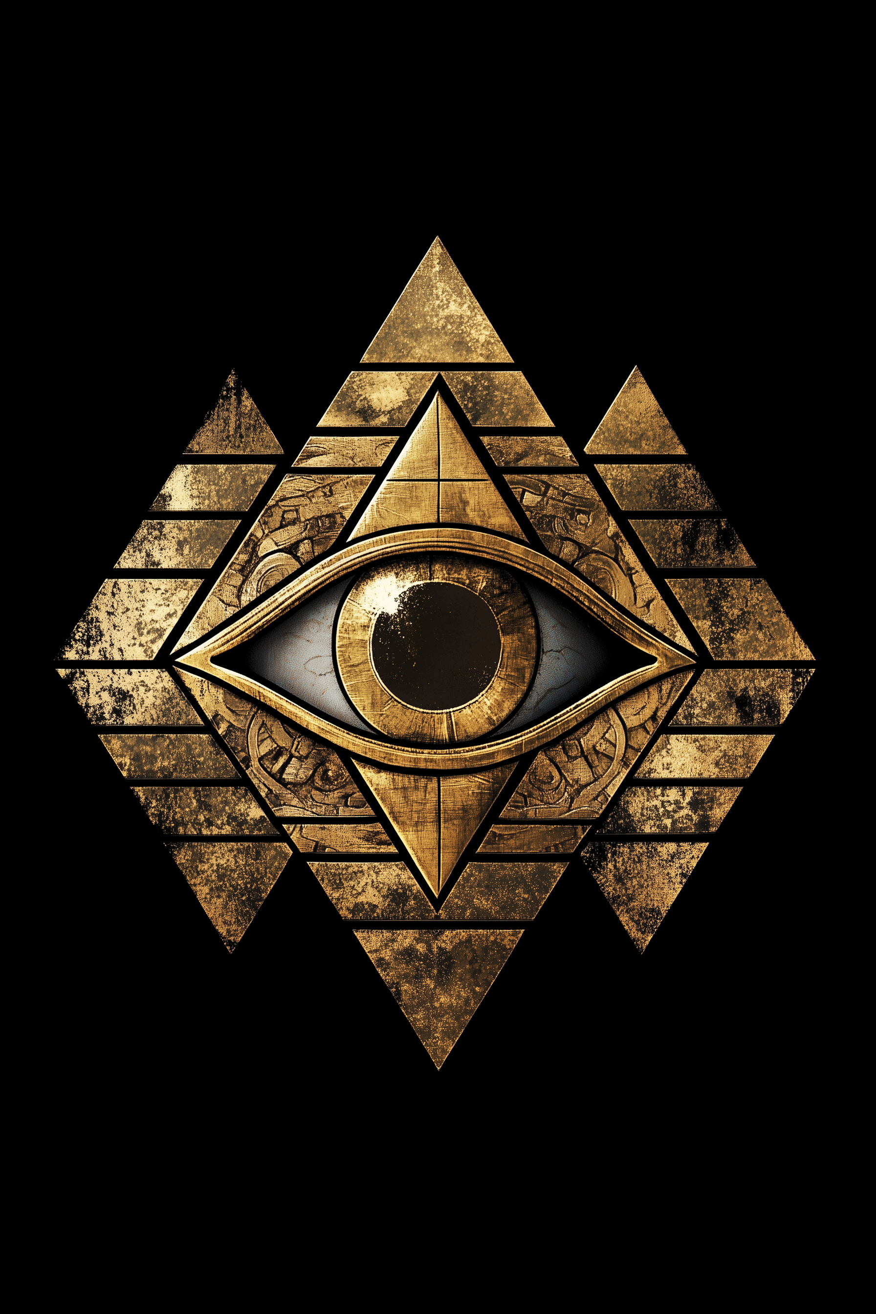 THE EYE OF MAEVE - Womens Black Tee