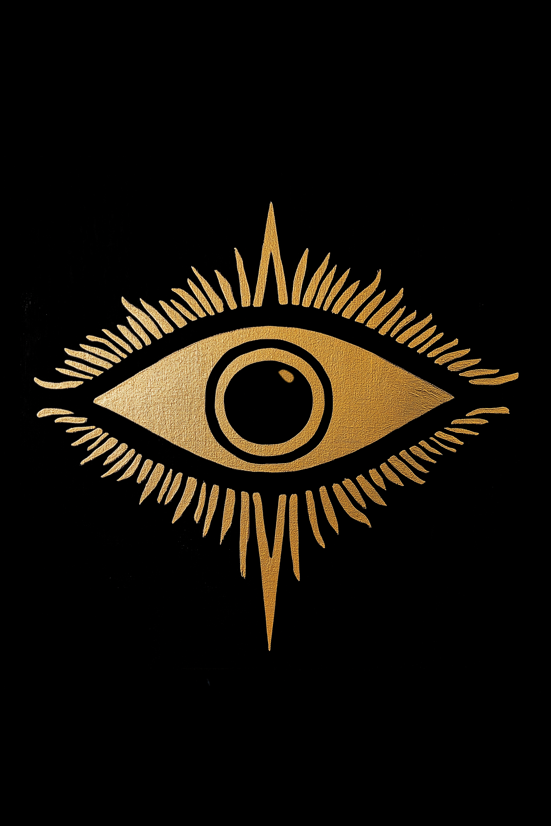 THE EYE OF PRINCE - Mens Black Tee