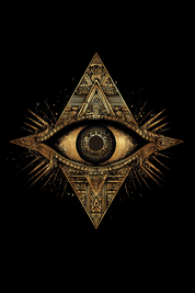 THE EYE OF RIA - Womens Black Tee