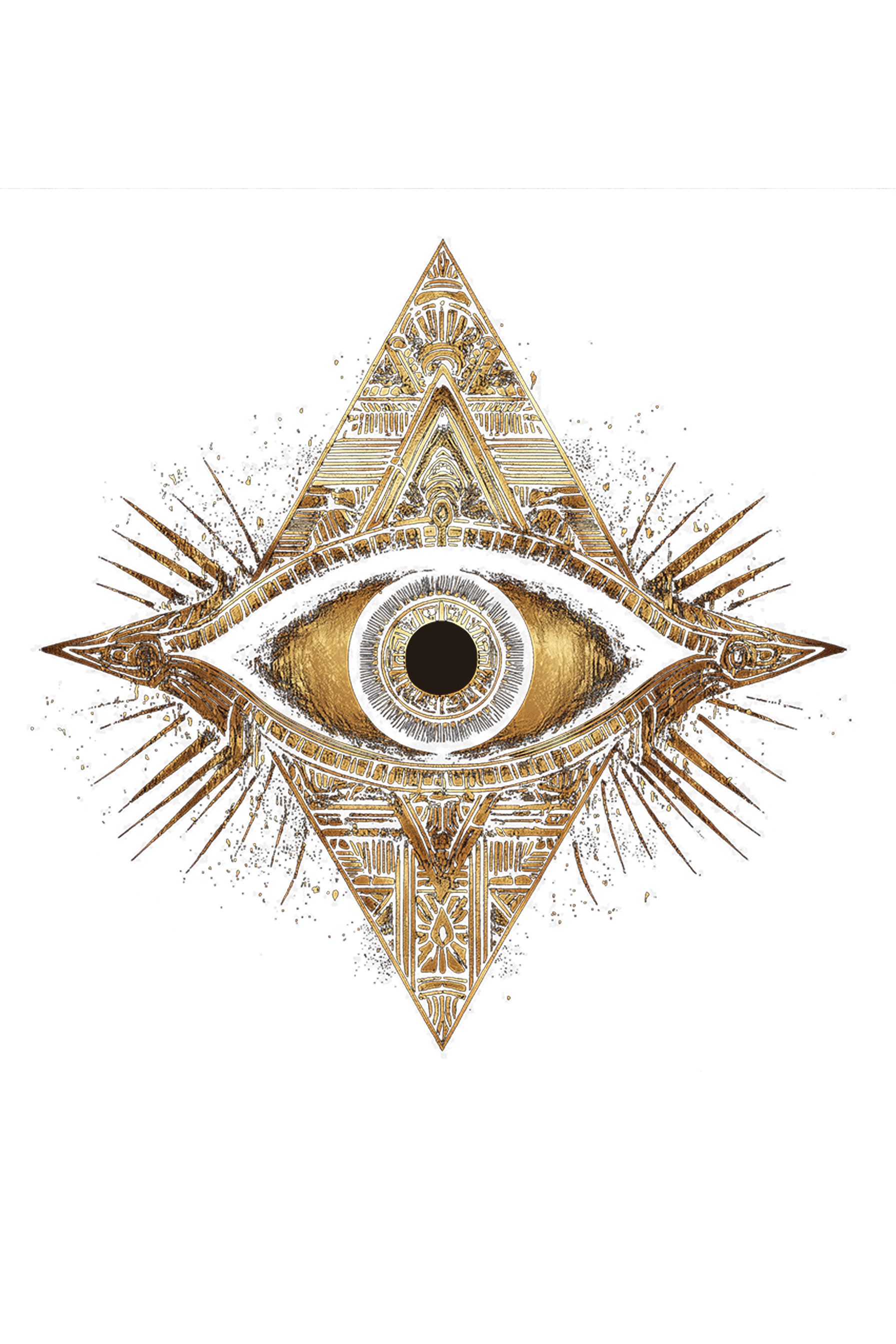 THE EYE OF RIA - Womens White Tee