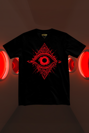 THE EYE OF RUBY - Womens Black Tee