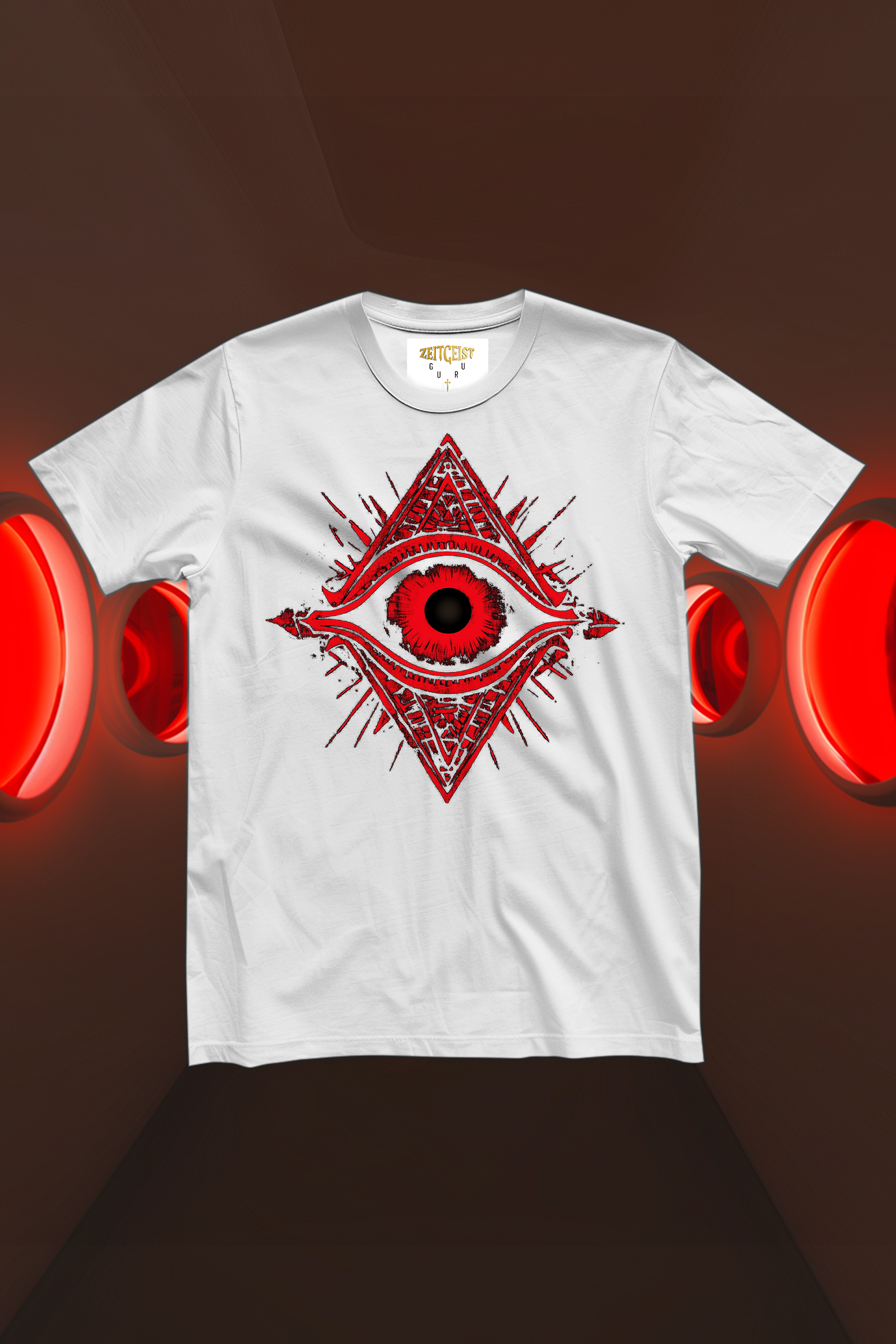 THE EYE OF RUBY - Womens White Tee