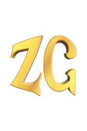 ZG LOGO - Mens White Tee